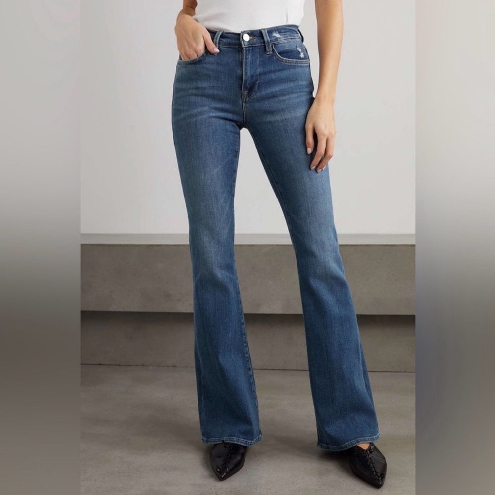 Frame Le High Flare in Dublin Finish - Size 28